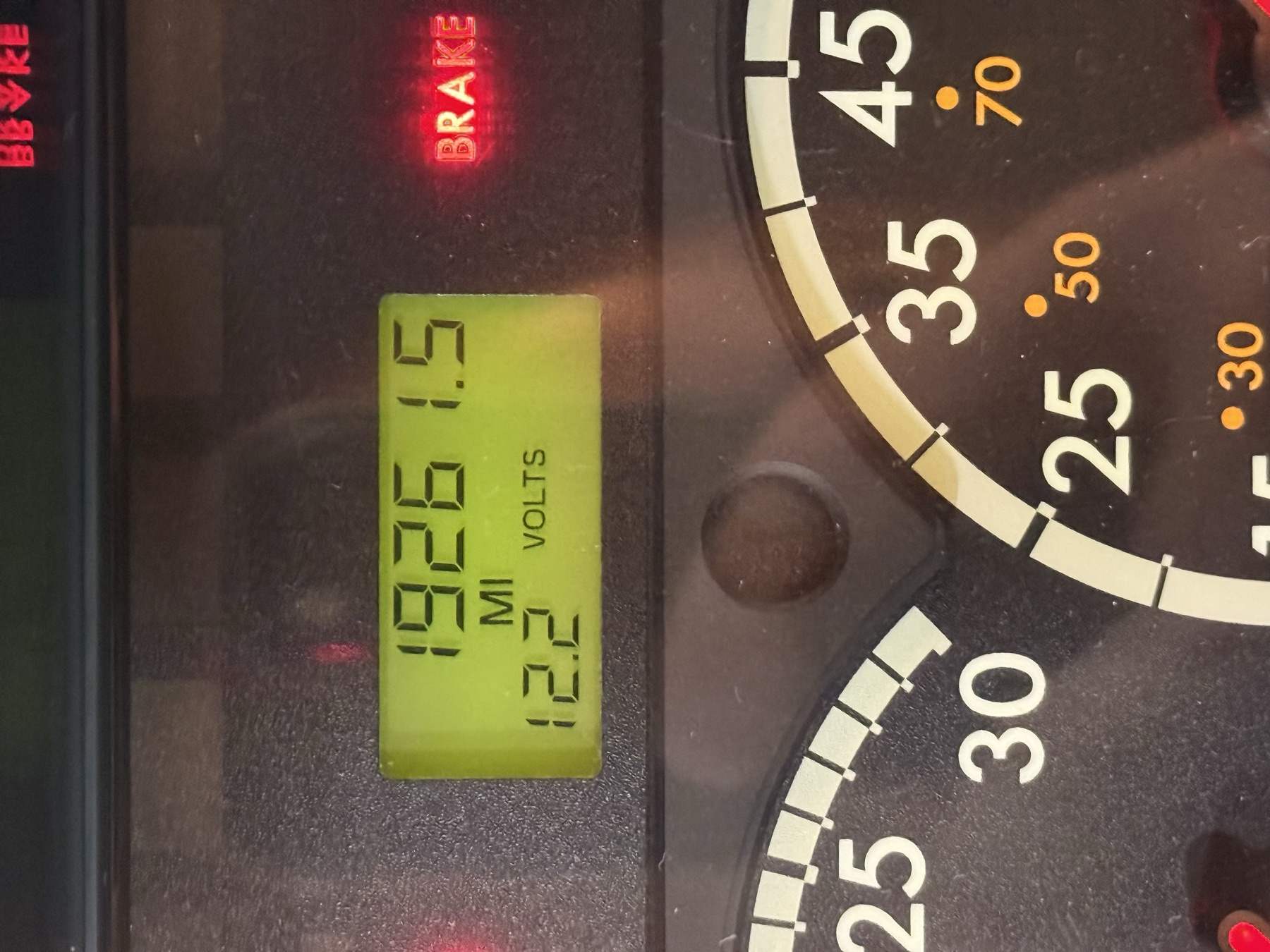 Odometer: 19,261.5 miles.
